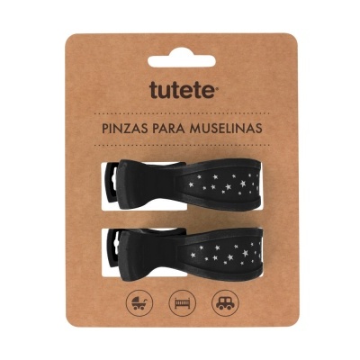 Clips para carrinho na cor preto