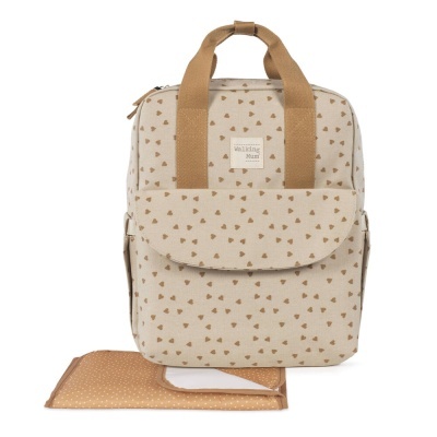 Mochila de Maternidade Hearts Poppy Cinnamon