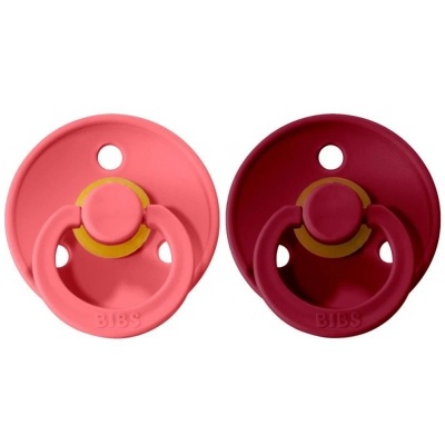 Chupeta Bibs Ruby/Coral