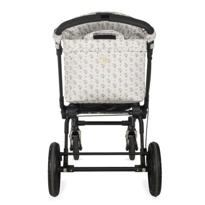 Mala de Maternidade Botton Flowers - Pérola e rosa