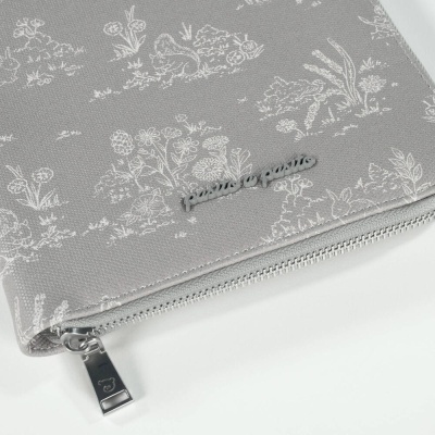 Porta documentos Toile de Jouy Forest - Verde