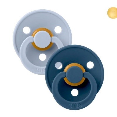 Chupeta Bibs Dusty Blue/Steel Blue