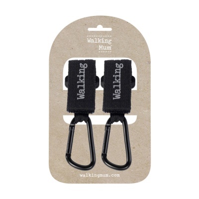 Ganchos para Carrinho Eco Mum Black - Preto