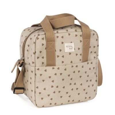 Lancheira térmica Hearts Poppy Cinnamon