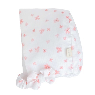 Touca de algodão floral Petals