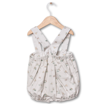 Fofo de alças campestre em bombazine | WINTER DAY Wedoble