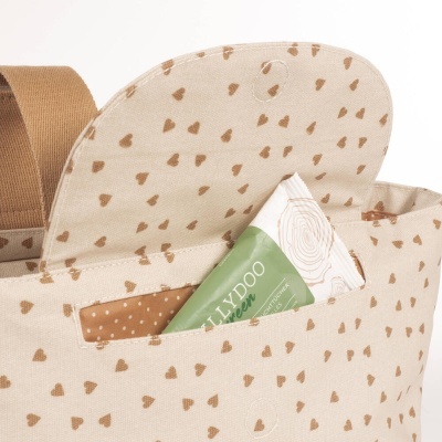 Bolsa Organizadora Hearts Poppy Cinnamon