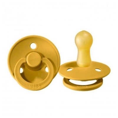 Chupeta Bibs Vanilla/Mustard