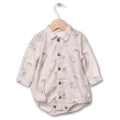 Fofo em bombazine com animais da floresta | BUNNY AND FRIENDS Wedoble