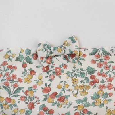 Manta Laminada floral pérola Flowery Baby Gi