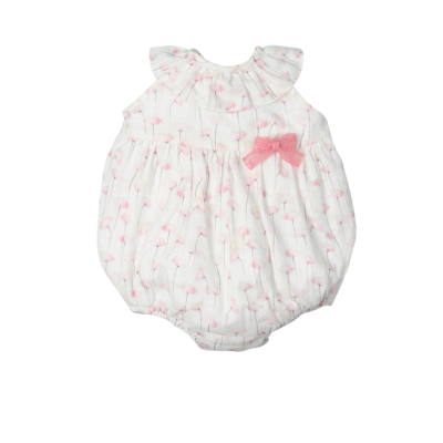 Fofo algodão estampado em rosa blossom "Attractive"