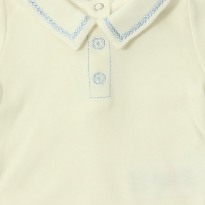 Body algodão c/ gola bico