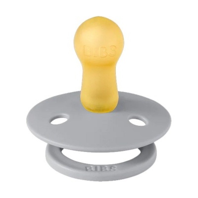 Chupeta bebê amarela e cinza BIBS