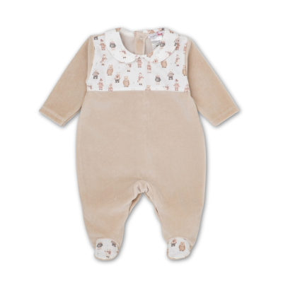 Babygrow de Laminado com padrão peito  | BEAR Mighty Love