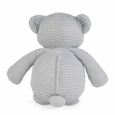 Urso malha - Knitted Bear cinzento