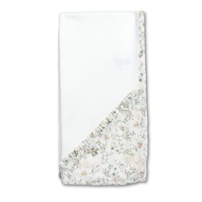 Fralda algodão com botão e folho pérola Sirley Baby Gi