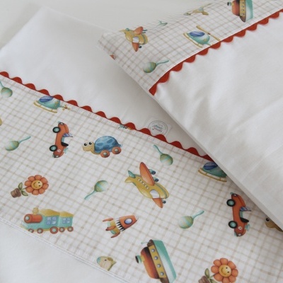 Conjunto de Lençóis com Barra