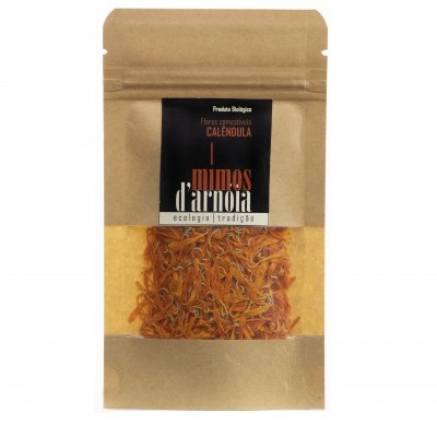 Calêndula - Pétalas de Flor desidratada comestível