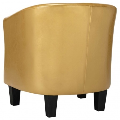 Poltrona Couro Artificial Lua