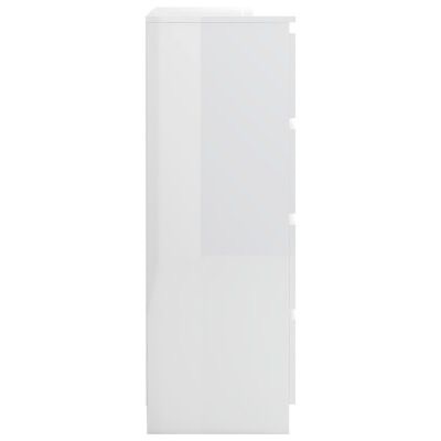 Frigorífico branco com porta fechada em fundo branco