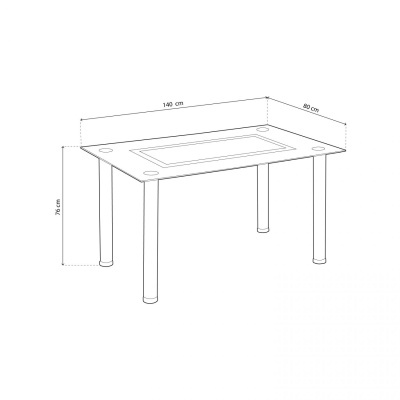 Mesa de Jantar Grafitte