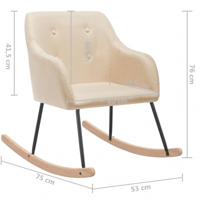 Cadeira Baloiço Bordeus