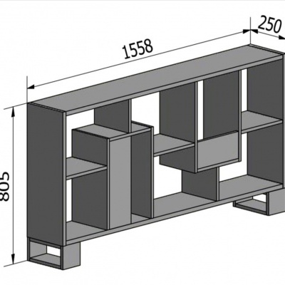 Estante vertical ou horizontal Wave
