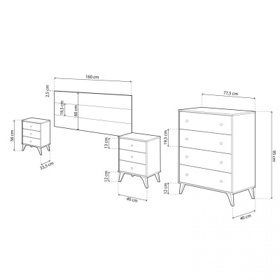 Conjunto Quarto Troia
