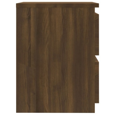 Móvel de madeira castanho escuro visto de lado