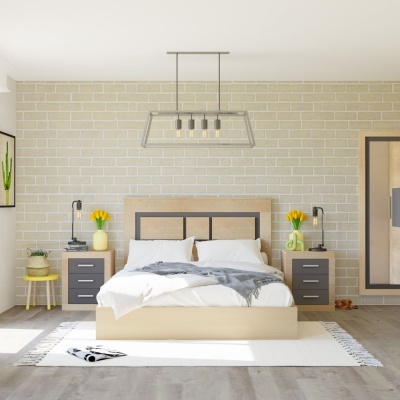 Cabeceira e Mesinhas Kyra