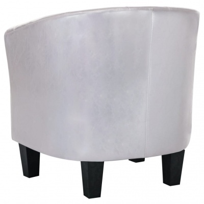 Poltrona Couro Artificial Lua