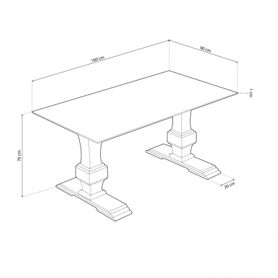 Mesa de Jantar Baró