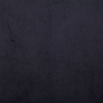 Tecido preto liso com textura visível