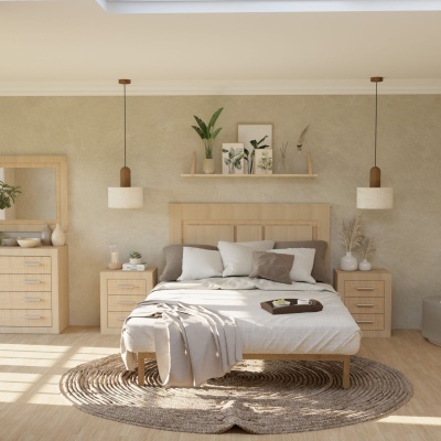 Cabeceira e Mesinhas Kyra