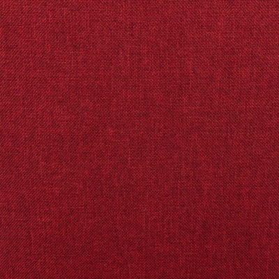 Tecido vermelho com textura fina e trama visível