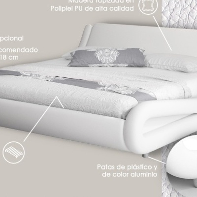 Cama Lux : Solteiro e Casal