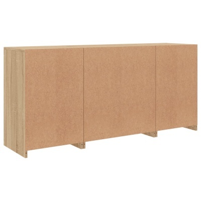 Móvel de arrumação em madeira clara com portas em cortiça castanha clara