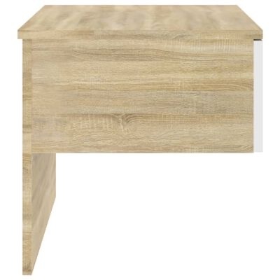 Mesa de escritório de madeira clara com textura natural