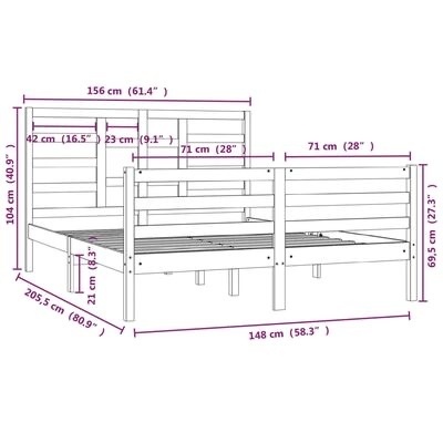 Cama Solteiro/Casal Mia