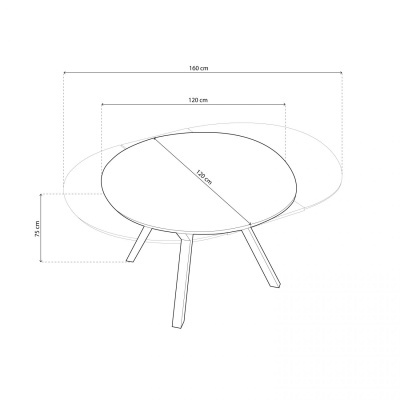 Mesa Extensivel Sardenha