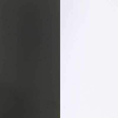 Painéis retangulares preto e branco lado a lado com superfície lisa