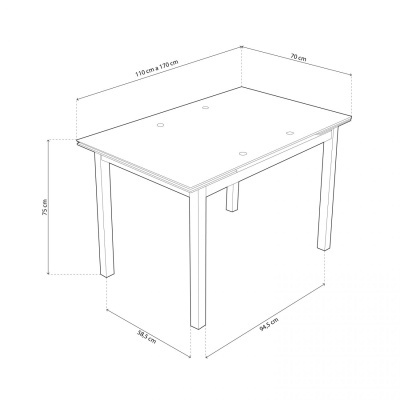 Mesa Extensivel Cake