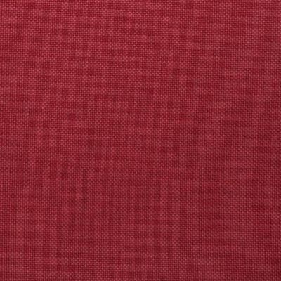 Tecido vermelho de trama fina e textura uniforme