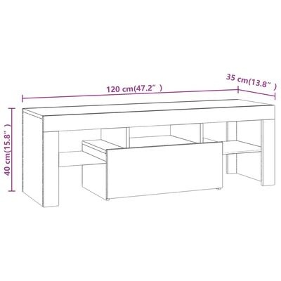 Desenho técnico de uma mesa retangular com dimensões