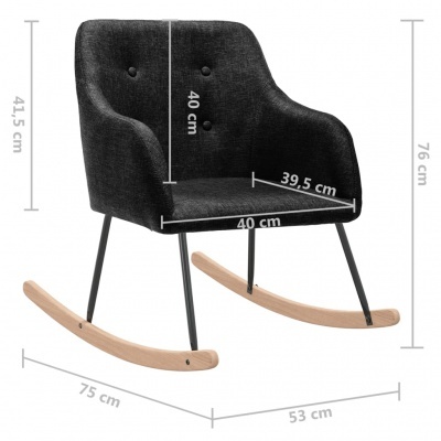 Cadeira Baloiço Bordeus