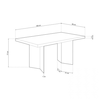 Mesa de Jantar Japao