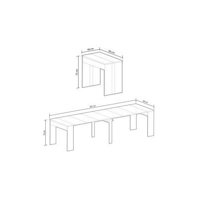 Mesa Extens. 300 cm Mara