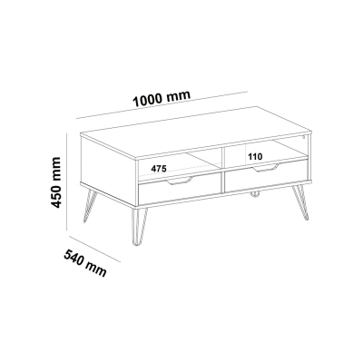 Mesa Centro Copenhaga
