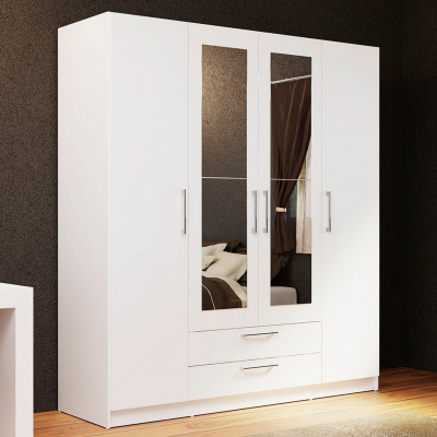 Roupeiro Ekro (4 portas + 2 gavetas)