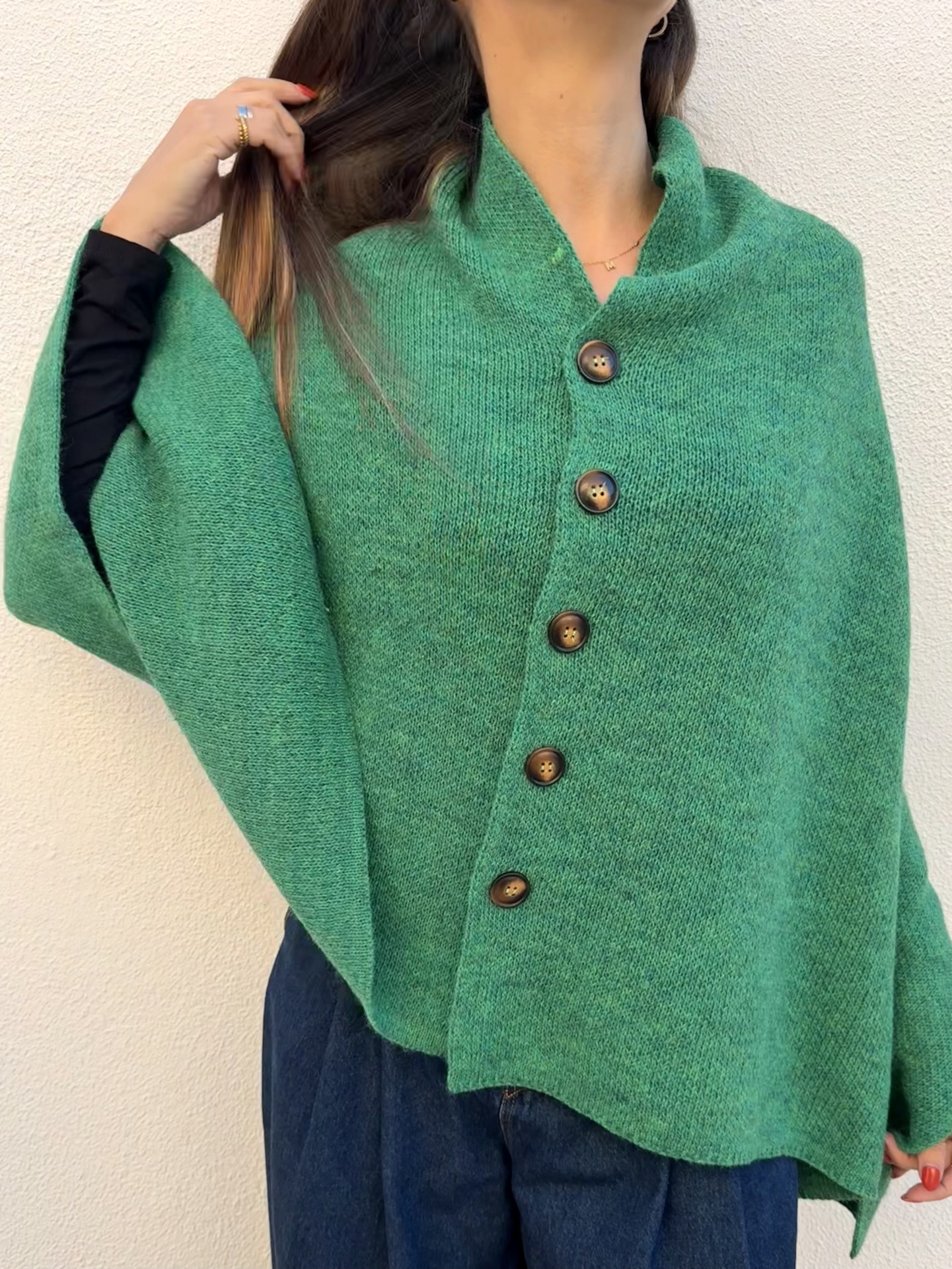 Poncho Botões 2 em 1 | Várias Cores